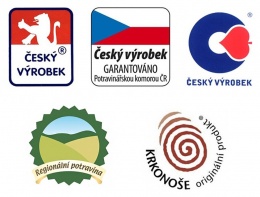 Obr. 1 Značky zboží vyrobeného v ČR