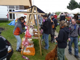 Obr. 2 Záběr z farmářského trhu v Brně - Bystrci