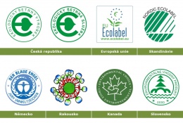 Obr. 1 Příklady ekoznaček