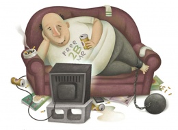 Obr. 1 Jak se snadno dopracovat k civilizačním chorobám