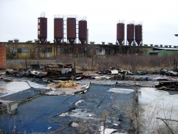 Obr. 1 Zemědělský brownfield u Jenštejna